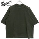 _i[ Ap Danner Y sOg _Ch OeB[ [424R7010400 SS24] PIGMENT DYED RAGLAN TEE gbvX TVc KHAKI y[։z