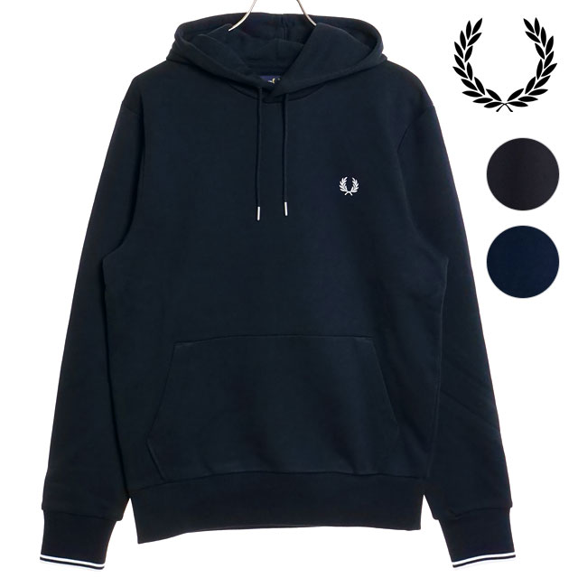 【1/15限定 最大P37倍】フレッドペリー FRED PERRY メンズ ティップド フーデッドスウェットシャツ [M2643] フレッド・ペリー FREDPERRY TIPPED HOODED SWEATSHIRT トップス プルオーバー パーカー 長袖 当店激オシ 正規取扱店