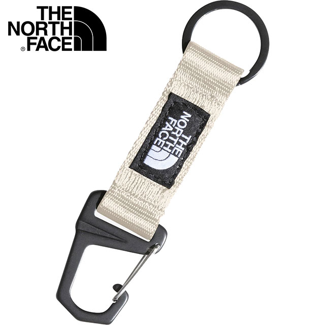 樂天商城 - 【最大100%ポイントバック】ザ・ノース・フェイス THE NORTH FACE TNFキーキーパー [NN32434-WD] TNF Key Keeper メンズ・レディース アウトドア アクセサリー カラビナ キーホルダー ホワイトデューン 【メール便可】 正規取扱店【cp】