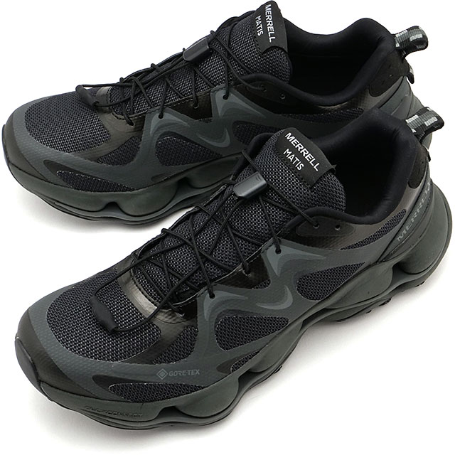 Merrell Speed ​​Arc Matis Gore-Tex sneakers [J038253 SS25] M SPEED ARC MATIS GTX Men's shoes Trekking shoes GORE-TEX Waterproof Outdoor BLACK Authorized retailer