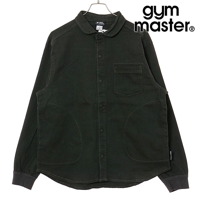 【12/1限定 最大P28倍】ジムマスター GYM MASTER 10oz ストレッチカツラギシャツJKT [G221718-04 SS25] メンズ トップス ジャケット 長袖 チャコール(カツラギ) 正規取扱店