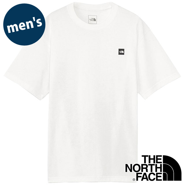 乐天商城 - 【最大100%ポイントバック】ザ・ノース・フェイス THE NORTH FACE ショートスリーブスモールボックスロゴティー [NT32445-W SS25] S/S Small Box Logo Tee メンズ TNF アウトドア トップス 半袖Tシャツ ホワイト 【メール便可】 正規取扱店【cp】