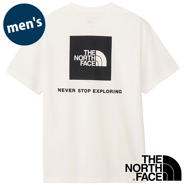 Rakuten - 【最大100%ポイントバック】ザ・ノース・フェイス THE NORTH FACE ショートスリーブバックスクエアロゴティー [NT32447-W2 SS25] S/S Back Square Logo Tee メンズ TNF アウトドア トップス 半袖Tシャツ ホワイト2 【メール便可】 正規取扱店【cp】