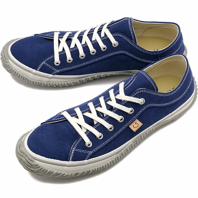 乐天商城 - 返品交換送料無料 スピングル SPINGLE スニーカー [SP1057-80 SS25] SP-1057 メンズ 日本製 撥水キャンバス Navy/White 正規取扱店