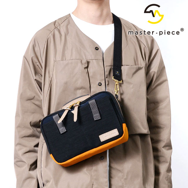 樂天商城 - 【最大100%ポイントバック】マスターピース master-piece ショルダーバッグ [02347-v2 SS25] link SHOULDER BAG メンズ・レディース 鞄 日本製 BLACK-C 正規取扱店