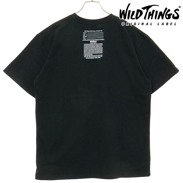 樂天商城 - 【30%OFF/SALE】ワイルドシングス WILD THINGS アーミータグ プリントTシャツ [WT25054KB SS25] ARMY TAG PRINT TEE メンズ トップス 半袖 アウトドア BLACK 【メール便可】 正規取扱店【e】【ts】