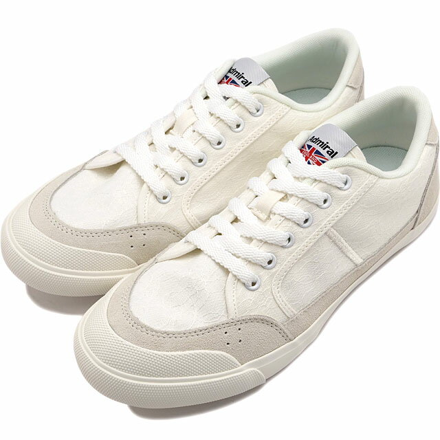 【最大100%ポイントバック】アドミラル Admiral スニーカー イノマー ファブリック [AD607 SS25] INOMER F FABRIC レディース 靴 カジュアルシューズ White/White ホワイト 正規取扱店