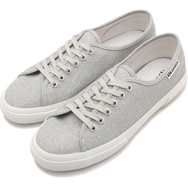 スペルガ SUPERGA スニーカー ジャージ ラメ レッジェーラ [5S4135ZW SS25] 3750 JERSEY LAME LEGGERA レディース 靴 シューズ GREY-Silver 031 正規取扱店