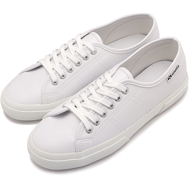スペルガ SUPERGA スニーカー ヴィーガン タンブル マテリアル LE [5S1138LW SS25] 3750 VEGAN TUMBLED MATERIAL LE レディース 靴 シューズ WHITE 900 正規取扱店