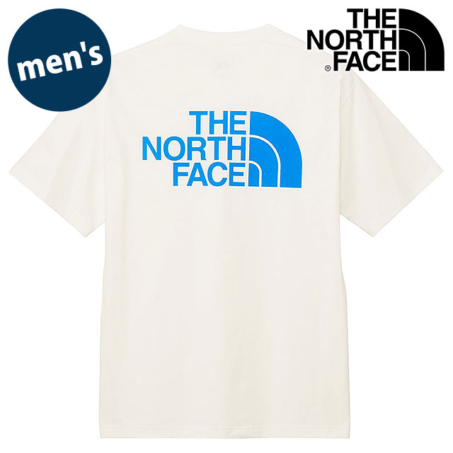 乐天商城 - ザ・ノース・フェイス THE NORTH FACE ショートスリーブフラッシュドライカラースキームコットンティー [NT32548-W] S/S FD Color Scheme Cotton Tee メンズ TNF アウトドア 半袖Tシャツ 吸汗速乾 ホワイト 【メール便可】 正規取扱店【cp】