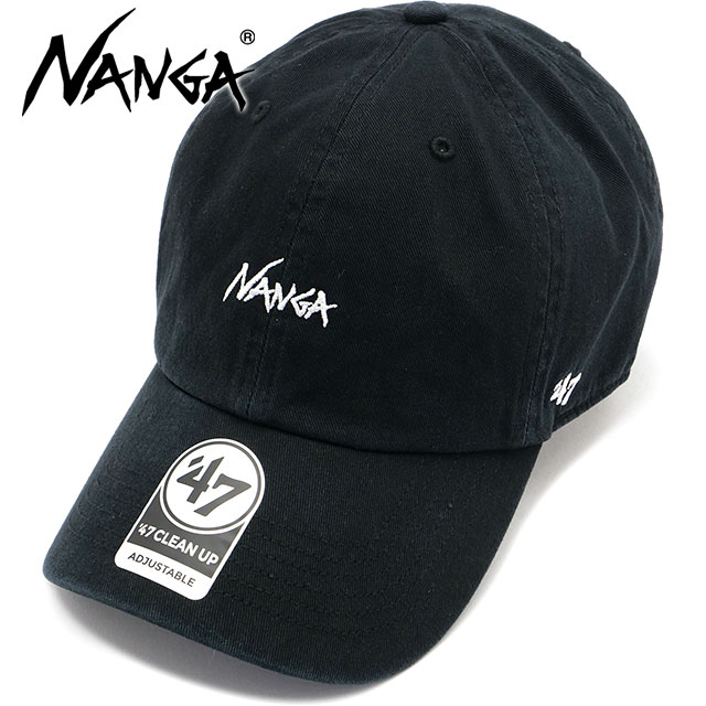 乐天商城 - 【4/30限定 最大P27倍】コラボ ナンガ NANGA フォーティーセブン コットンキャップ [N2502-3A100Z SS25] NANGA×47 COTTON CAP メンズ・レディース 帽子 フリーサイズ アウトドア BLK 正規取扱店