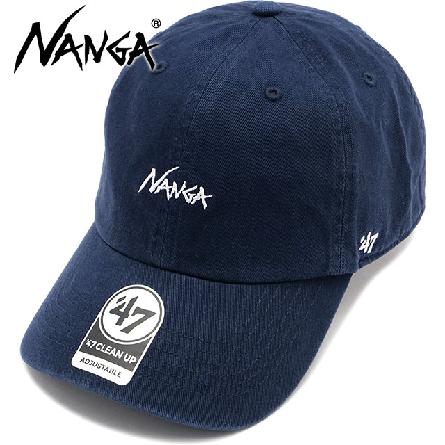 乐天商城 - コラボ ナンガ NANGA フォーティーセブン コットンキャップ [N2502-3A100Z SS25] NANGA×47 COTTON CAP メンズ・レディース 帽子 フリーサイズ アウトドア NVY 正規取扱店