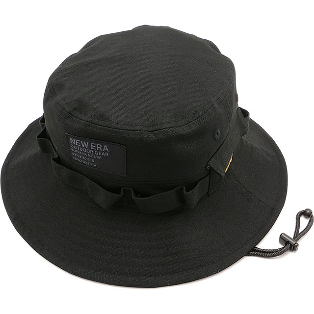 【最大100%ポイントバック】ニューエラ アウトドア NEW ERA OUTDOOR ハット ダックキャンバス [14392223 SS25] ADVENTURE Duck Canvas メンズ・レディース 帽子 ブラック 【メール便可】 正規取扱店