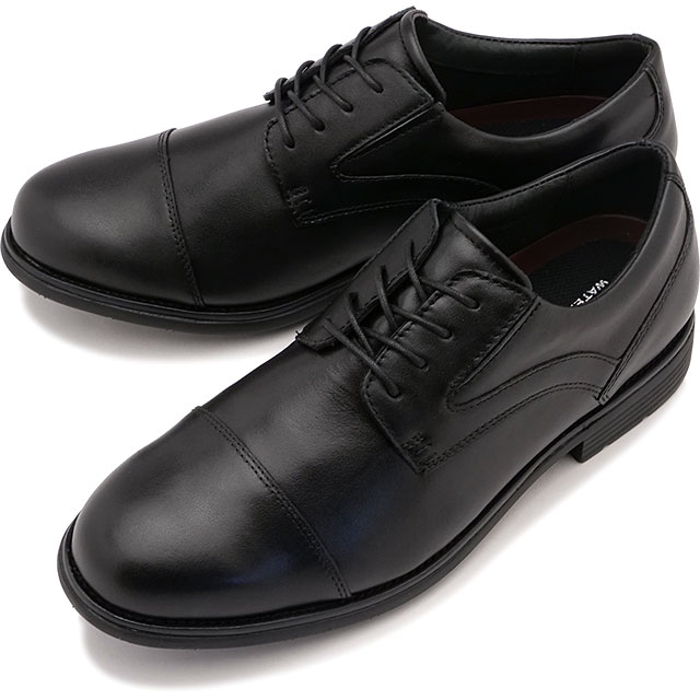 【ポイント10倍】ロックポート ROCKPORT メンズ キャップトゥ ドレスレザー [ML0034 SS25] Cap toe 靴 ビジネスシューズ カジュアル 防水 軽量 Black 正規取扱店