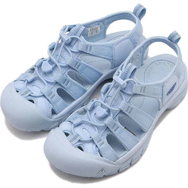 【6/20限定！楽天カード＆SPU最大28倍】返品送料無料 キーン KEEN サンダル ニューポート エイチツー [1030549 SS25] W NEWPORT H2 レディース 靴 ウォーターシューズ 水陸両用 キャンプ アウトドア MONOCHROME/SKYWAY ブルー 正規取扱店