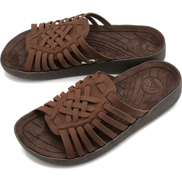 【11/15限定 最大P22倍】マリブサンダルズ MALIBU SANDALS コーヴスライド [MS240002 SS25] COVE SLIDE メンズ・レディース 靴 スライドサンダル BISON-BROWN/BISON-BROWN 正規取扱店