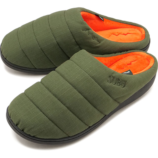 コラボ マナスタッシュ MANASTASH クロッグサンダル スブ ヘンプ リップストップ [792-5993005-310 SS26] SUBU x MANASTASH HEMP RIP メンズ・レディース 靴 冬用 キャンプ アウトドア カーキグリーン OLIVE 正規取扱店
