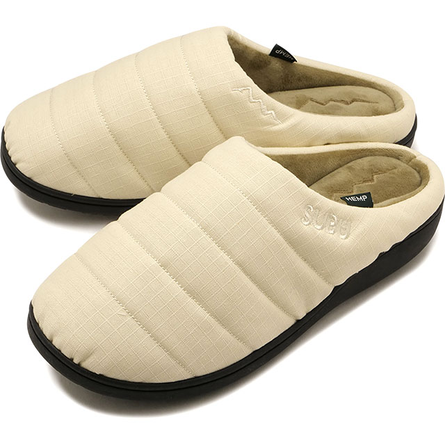 【最大100%ポイントバック】コラボ マナスタッシュ MANASTASH クロッグサンダル スブ ヘンプ リップストップ [792-5993005-414 SS26] SUBU x MANASTASH HEMP RIP メンズ・レディース 靴 冬用 キャンプ アウトドア ベージュ NATURAL 正規取扱店