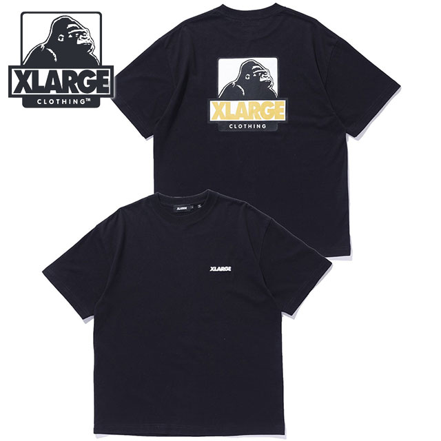 樂天商城 - エクストララージ XLARGE メンズ OG ショートスリーブTシャツ [101261011003 SS26] OG S/S TEE トップス 半袖 黒 BLACK 【メール便可】 正規取扱店