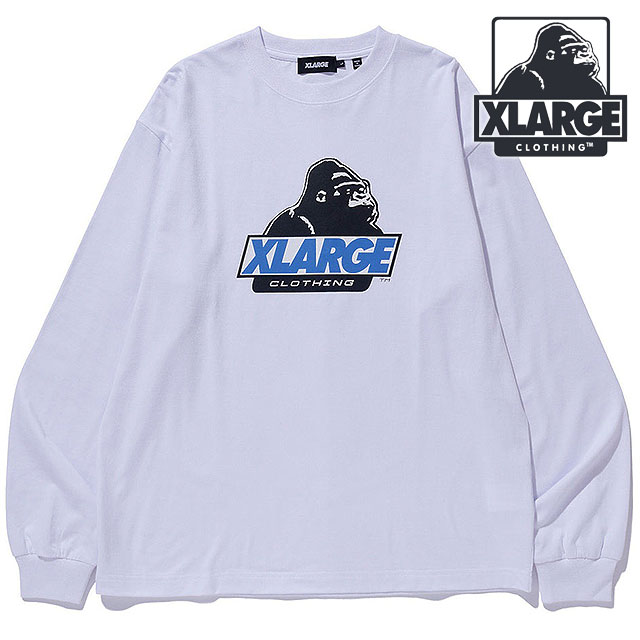 【最大100%ポイントバック】エクストララージ XLARGE メンズ オールドOG ロングスリーブTシャツ [101261011006 SS26] OLD OG L/S TEE トップス カットソー 長袖 白 WHITE 正規取扱店
