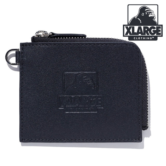 Rakuten - 【最大100%ポイントバック】エクストララージ XLARGE メンズ OG レザーウォレット [101261054004 SS26] OG LEATHER WALLET 小物 レザー財布 黒 BLACK 正規取扱店【cp】