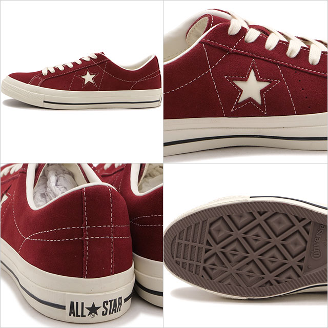 【20％OFF／SALE】コンバース CONVERSE メンズ スニーカー ワンスター スエード [33702560 SS26] ONE STAR SUEDE 靴 ローカット シューズ バーガンディー ワインレッド系 正規取扱店【ts】【e】 mischief-10103438 mischief シューズ&アパレル サンプル画像3