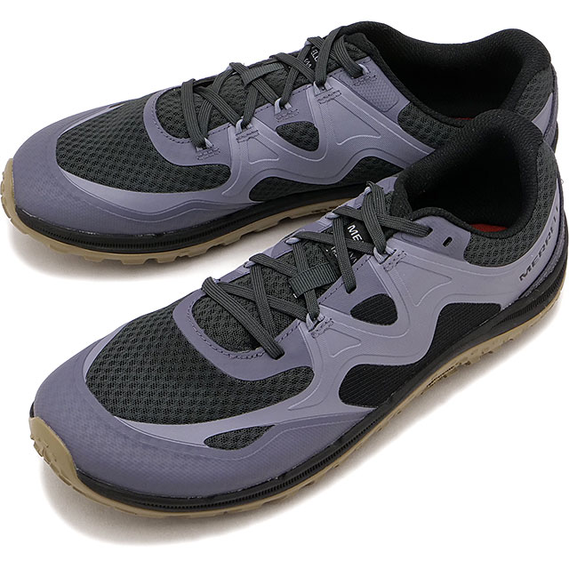 【最大100%ポイントバック】メレル MERRELL トレイル グローブ 8 メンズ [J00003695 SS26] M TRAIL GLOVE 8 ベアフットシューズ 裸足感覚 薄底スニーカー アウトドア タウン COMET グレー系 正規取扱店