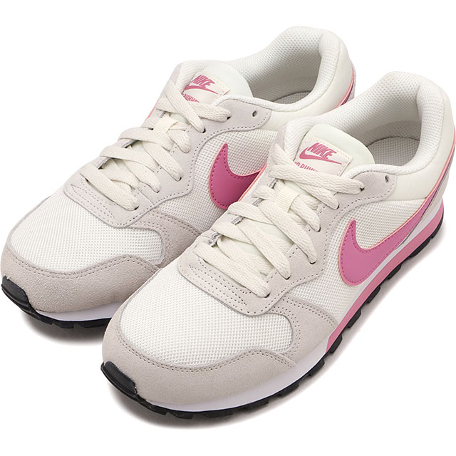 乐天商城 - ナイキ NIKE スニーカー　レディース ナイキ ウィメンズ MD ランナー 2 [749869-106 SS26] NIKE WMNS MD RUNNER 2 ベージュ/ピンク SAIL/PEONY-CHALK-WHITE 正規取扱店