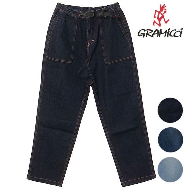 グラミチ GRAMICCI メンズ ストレッチデニム ルーズテーパード リッジパンツ [GUP6-SJP009 SS26] STRETCH DENIM LOOSE TAPERED RIDGE PANT ボトムス イージーパンツ クライミングパンツ ロングパンツ 正規取扱店
