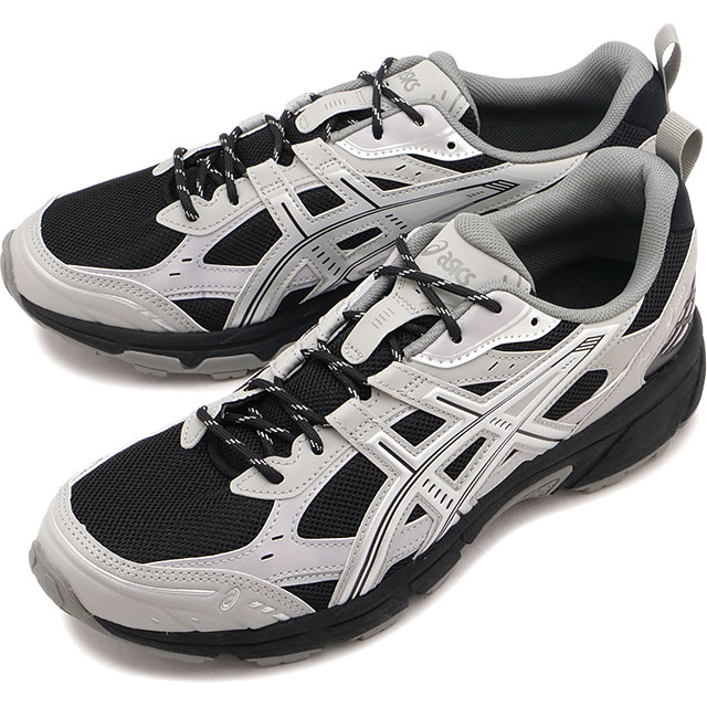 Rakuten - 【在庫限り】アシックス スポーツスタイル ASICS SportStyle スニーカー ゲルヌノビキ [1203A536-004 SS26] GEL-NUNOBIKI メンズ・レディース 靴 シューズ フットウェア ジャパンブランド グレー系 BLACK/CEMENT-GREY 正規取扱店【ts】