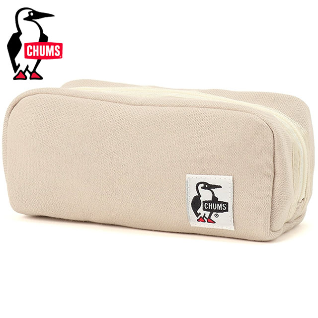 乐天商城 - チャムス CHUMS ハリケーンポーチスウェット [CH60-3592 SS26] Hurricane Pouch Sweat メンズ・レディース ユニセックス 文具 ペンケース アクセサリーポーチ ベージュ Greige 【メール便可】 正規取扱店【cp】