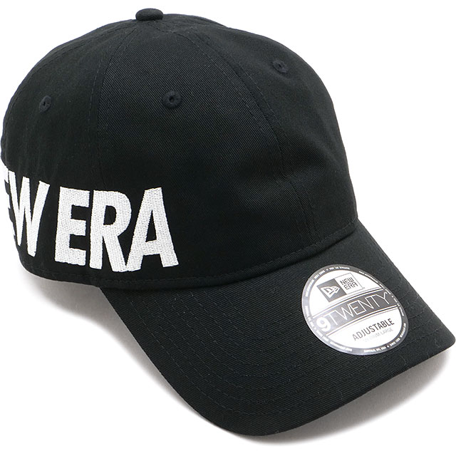 樂天商城 - 【最大100%ポイントバック】ニューエラ キャップ NEW ERA CAP ワードマーク [14745104 SS26] 9TWENTY ESSENTIAL WORDMARK メンズ・レディース ユニセックス 帽子 サイズ調整可能 ブラック 正規取扱店