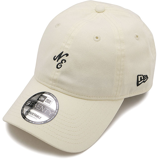 乐天商城 - 【最大100%ポイントバック】ニューエラ キャップ NEW ERA CAP クラシックロゴ [14745116 SS26] 9TWENTY CLNE CRM 261 メンズ・レディース ユニセックス 帽子 サイズ調整可能 ホワイト クローム 正規取扱店
