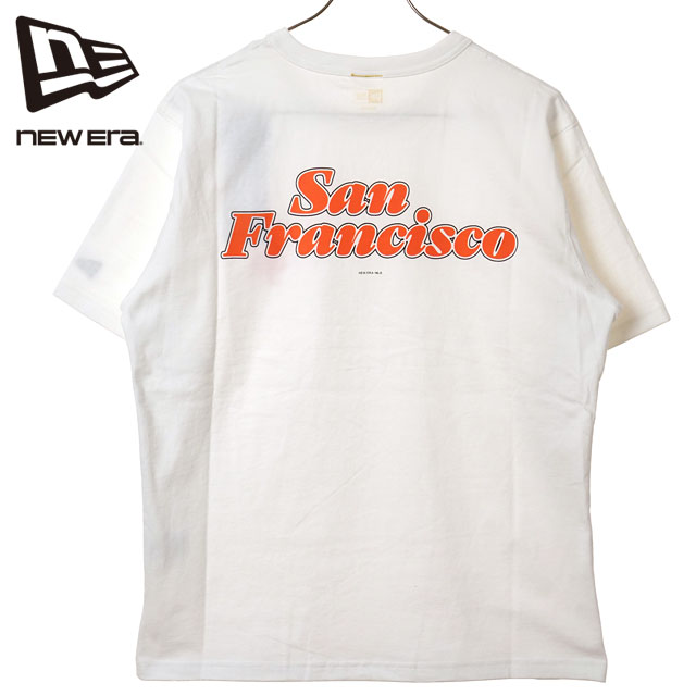 ニューエラ キャップ NEW ERA CAP ショートスリーブTシャツ 中津川吾郎 サンフランシスコ・ジャイアンツ  SS WAS CT TEE GORO SAFGIA メンズ・レディース ユニセックス 半袖 MLB コラボ ホワイト系 オフホワイト 正規取扱店