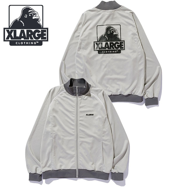 樂天商城 - 【最大100%ポイントバック】エクストララージ XLARGE メンズ OG トラックジャケット [101261021009 SS26] OG TRACK JACKET トップス ジャージ グレー GREY 正規取扱店