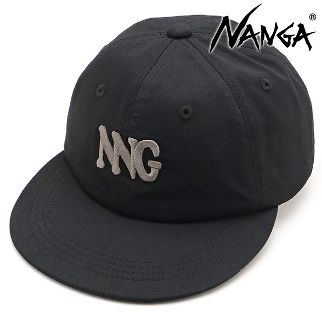 樂天商城 - ナンガ NANGA コットンツイル NNGロゴキャップ [N2600-3A066A SS26] COTTON TWILL NNG LOGO CAP メンズ・レディース ユニセックス 帽子 フリーサイズ アウトドア 黒 BLK 正規取扱店