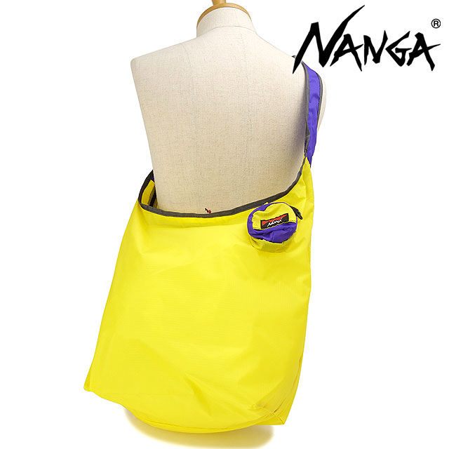 樂天商城 - 【4/25限定 最大P37倍】ナンガ NANGA ポケッタブル ショルダーバッグ [N2600-3N098Z SS26] POCKETABLE SHOULDER BAG メンズ・レディース ユニセックス 鞄 ワンショルダー アウトドア イエロー YEL 正規取扱店
