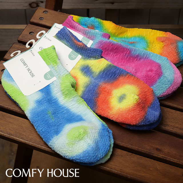 【最大100%ポイントバック】コンフィーハウス Comfy House タイダイ・スニーカー [...