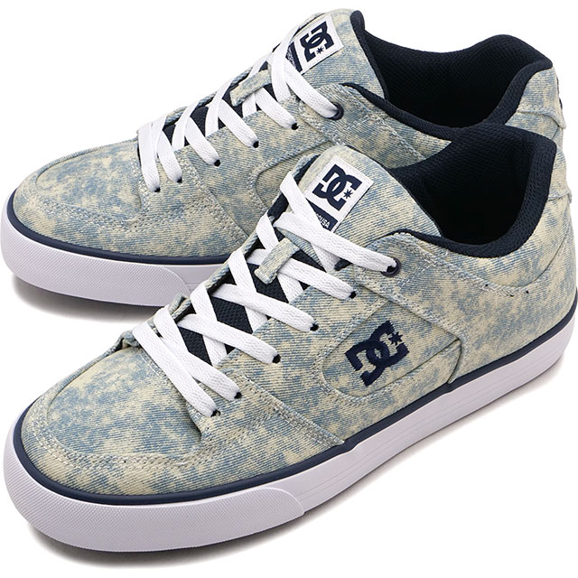 【最大100%ポイントバック】ディーシーシューズ DC SHOES メンズ スニーカー ピュア TX SE [DM261306 SS26] PURE TX SE 靴 ローカット シューズ ストリート カジュアル LBY ライトブルー/デニム 正規取扱店