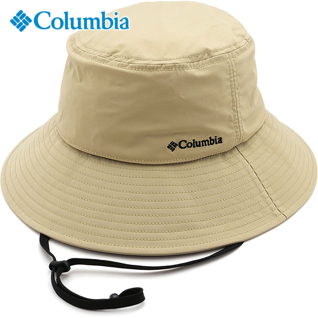 【最大100%ポイントバック】コロンビア Columbia ハット イエロードックマウンテンバケット [PU5775-271 SS26] Yellow Dog Mountain Bucket メンズ・レディース 帽子 紫外線対策 UVカット バケットハット アウトドア ベージュ系 Ancient-Fossil 【メール便可】 正規取扱店