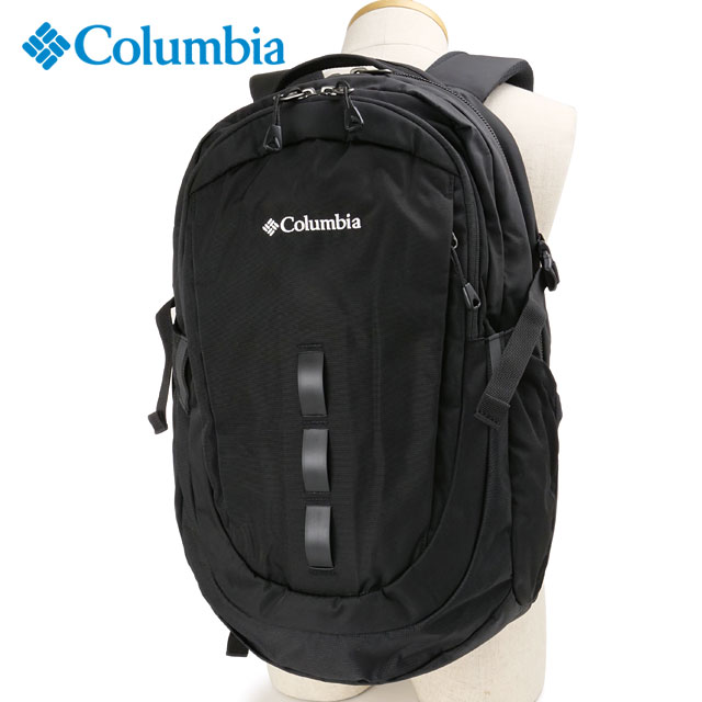 【最大100%ポイントバック】コロンビア Columbia リュックサック ペッパーロック 30L バックパック [PU7254-010 SS26] Pepper Rock 30L Backpack メンズ・レディース バッグ デイパック 通勤通学 タウン アウトドア ブラック 正規取扱店