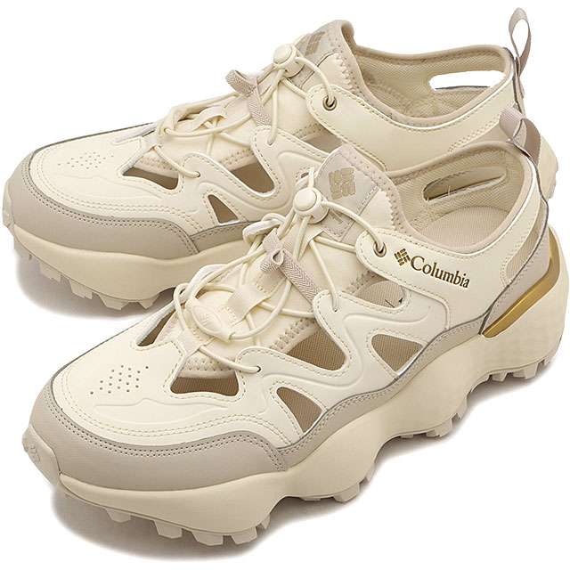 【最大100%ポイントバック】コロンビア Columbia サンダル メンズ スライブ リバイブ シャンダル [YM8908-191 SS26] THRIVE REVIVE SHANDAL 靴 ウォーターシューズ ベージュ系 Chalk-Brass-Metallic 正規取扱店