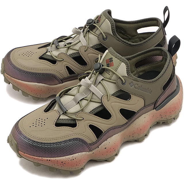 【最大100%ポイントバック】コロンビア Columbia サンダル メンズ スライブ リバイブ シャンダル [YM8908-397 SS26] THRIVE REVIVE SHANDAL 靴 ウォーターシューズ カーキグリーン系 Stone-Green-Dark-Moss 正規取扱店