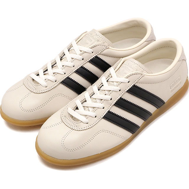 【7/18限定 最大P30倍】アディダス オリジナルス adidas Originals スニーカー レディース ガゼル ロウ プロ ウィメンズ [IH1930 SS26] GAZELLE LO PRO W スエード ローカット 薄底 チョークホワイト/コアブラック/ガム 正規取扱店