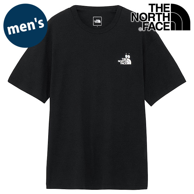 【最大100%ポイントバック】ザ・ノース・フェイス THE NORTH FACE Tシャツ メンズ ショートスリーブズーピッカーティー [NT32659-K SS26] S/S Zoo Picker Tee ユニセックス トップス 半袖 ワンポイント UVケア 黒 ブラック 【メール便可】 正規取扱店