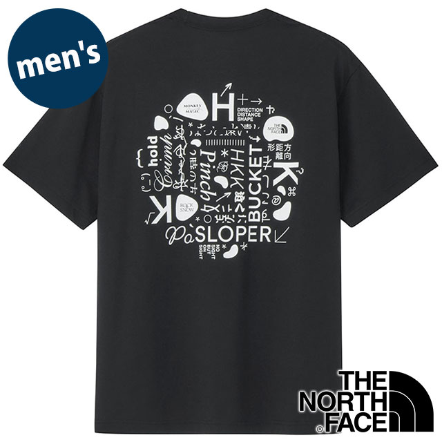 乐天商城 - 【最大100%ポイントバック】ザ・ノース・フェイス THE NORTH FACE Tシャツ メンズ ショートスリーブTNFモンキーマジックティー [NT32634-K SS26] S/S TNF Monkey Magic Tee ユニセックス トップス 半袖 吸水速乾 バックプリント 黒 ブラック 【メール便可】 正規取扱店