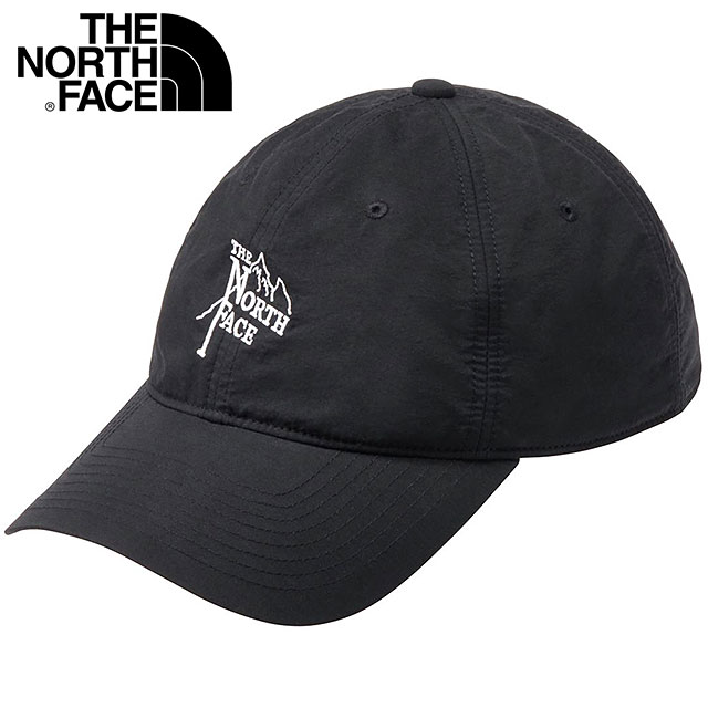 乐天商城 - ザ・ノース・フェイス THE NORTH FACE コンパクトキャップ [NN02635-K SS26] Compact Cap メンズ・レディース 帽子 カジュアル アウトドア UVケア 黒 ブラック 正規取扱店