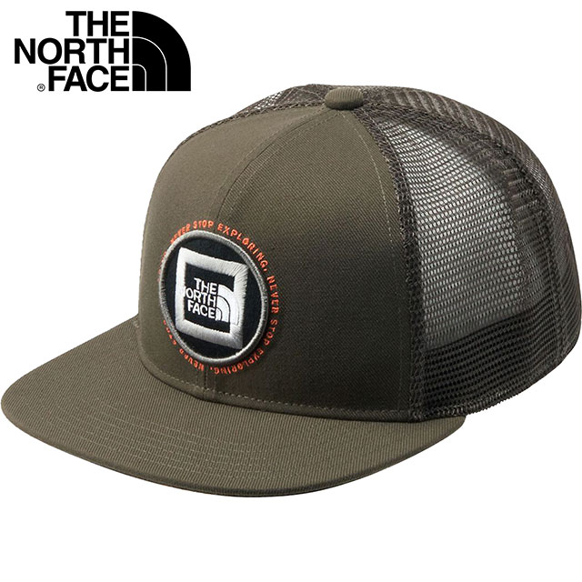 乐天商城 - ザ・ノース・フェイス THE NORTH FACE メッセージメッシュキャップ [NN02333-N3 SS26] Message Mesh Cap メンズ・レディース 帽子 カジュアル アウトドア カーキグリーン ニュートープ3 正規取扱店