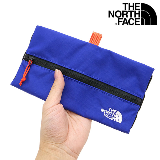 乐天商城 - 【最大100%ポイントバック】ザ・ノース・フェイス THE NORTH FACE ビルビーフラットポーチL [NN22605-AB SS26] Bilby Flat Pouch L メンズ・レディース バッグインバッグ ペンケース ファスナー開閉 アズテックブルー 【メール便可】 正規取扱店