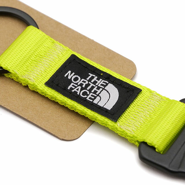 【最大100%ポイントバック】ザ・ノース・フェイス THE NORTH FACE TNFキーキーパー [NN32434-FM SS26] TNF Key Keeper メンズ・レディース カラビナ付きキーホルダー グリーン フィズライム 【メール便可】 正規取扱店